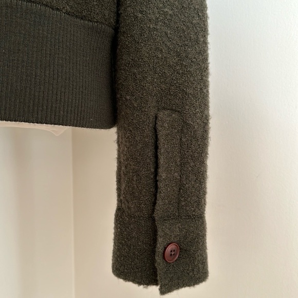 Banana Republic Heritage Boucle Bomber Sweater - Picture 8 of 13